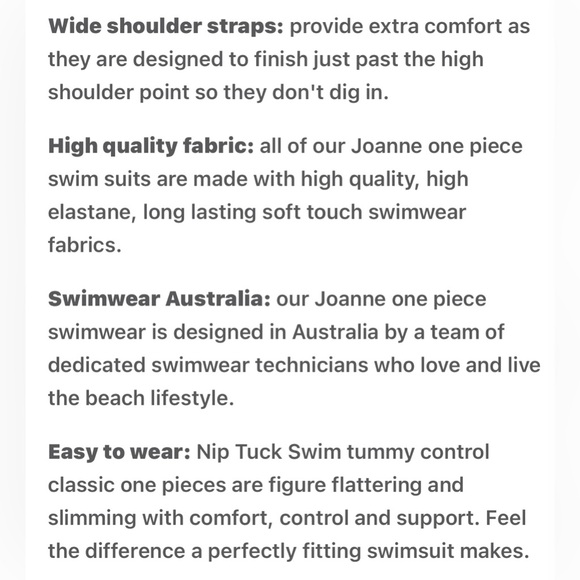 NIP TUCK Women’s SWIMSUIT TUMMY CONTROL ONE PIECE SIZE 6 - Picture 14 of 14